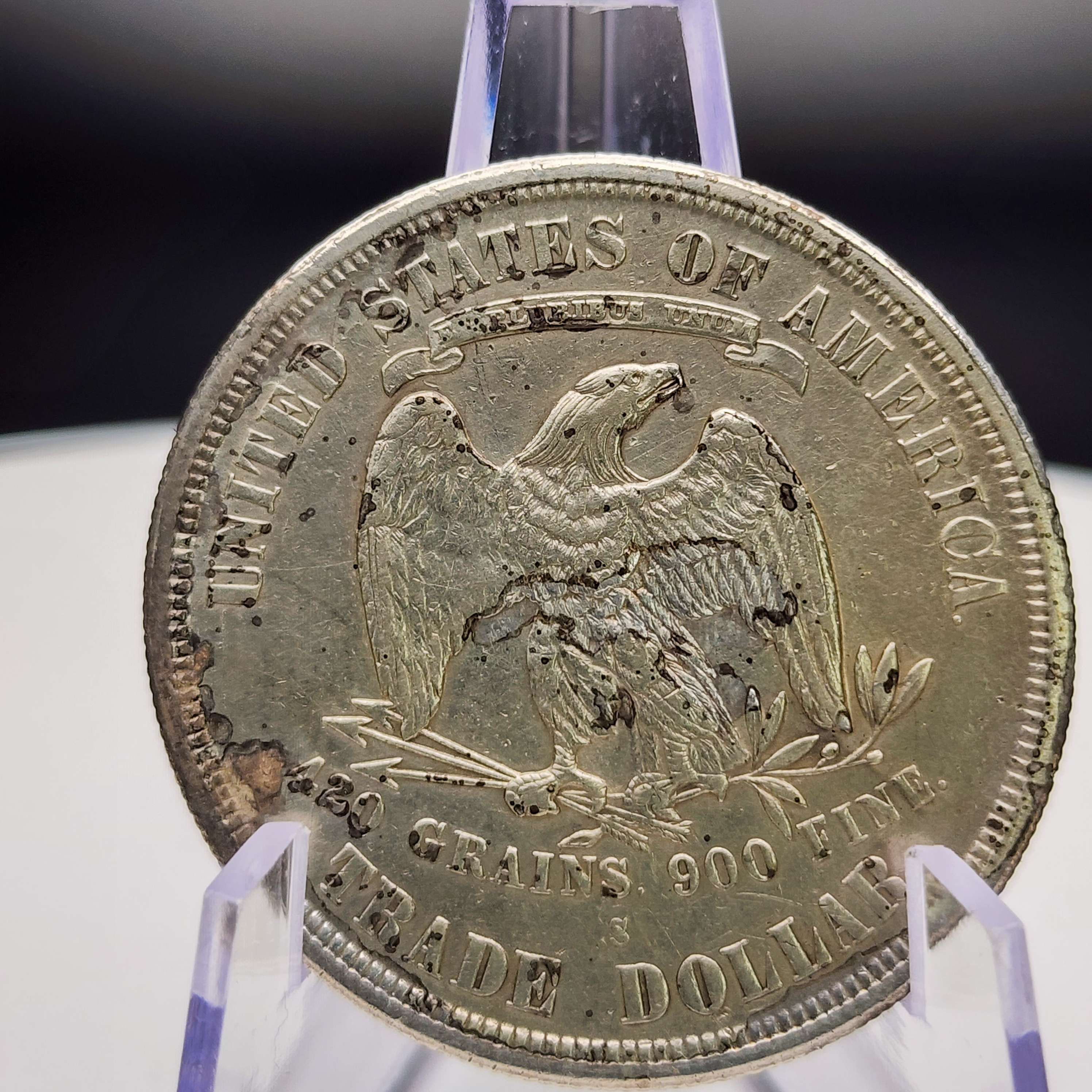 MFH社製1/12BT45 verB 1976U．s.GP west 1875-S Silver Trade Dollar, Rare U.S. Collectible Coin